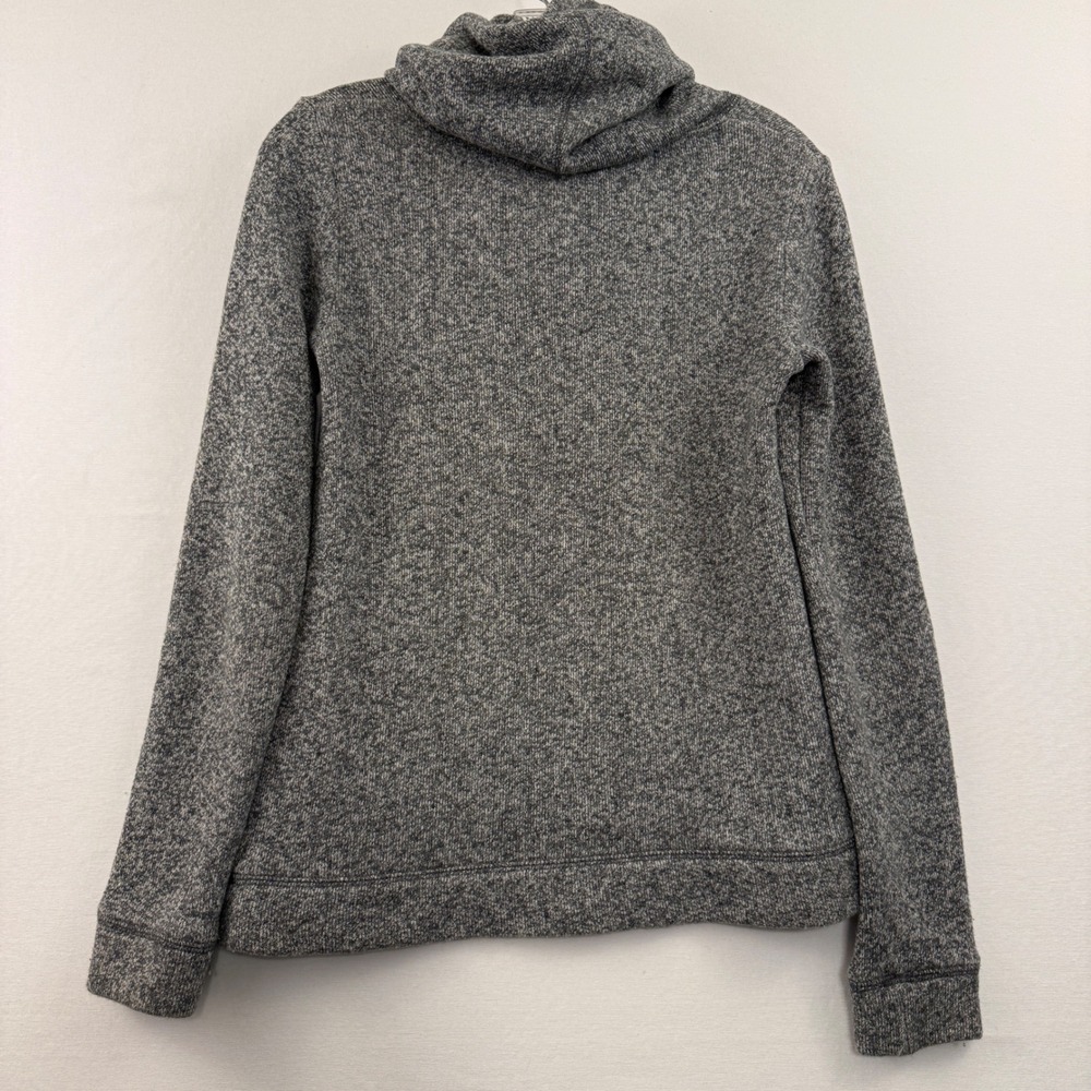 J. Crew Marled Gray Cowl Neck Sweater Pullover‎ Long Sleeve Women XS - Picture 6 of 12